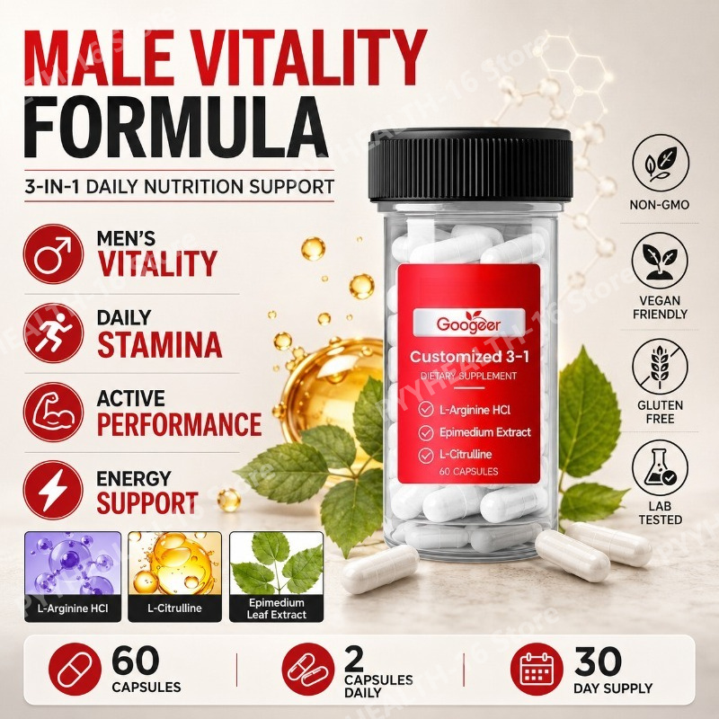 Herbal And Wellness - L-Arginine HCl with L-Citrulline and Epimedium