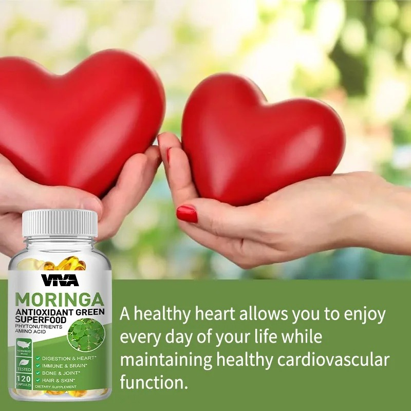 Moringa 1000mg Capsules, An An - đánh giá và giá Moringa Leaf Powder