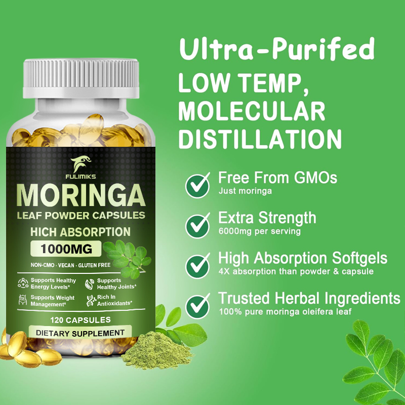 Buy 2 Get 2 Free! Pure Moringa - đánh giá và giá Moringa Leaf Powder