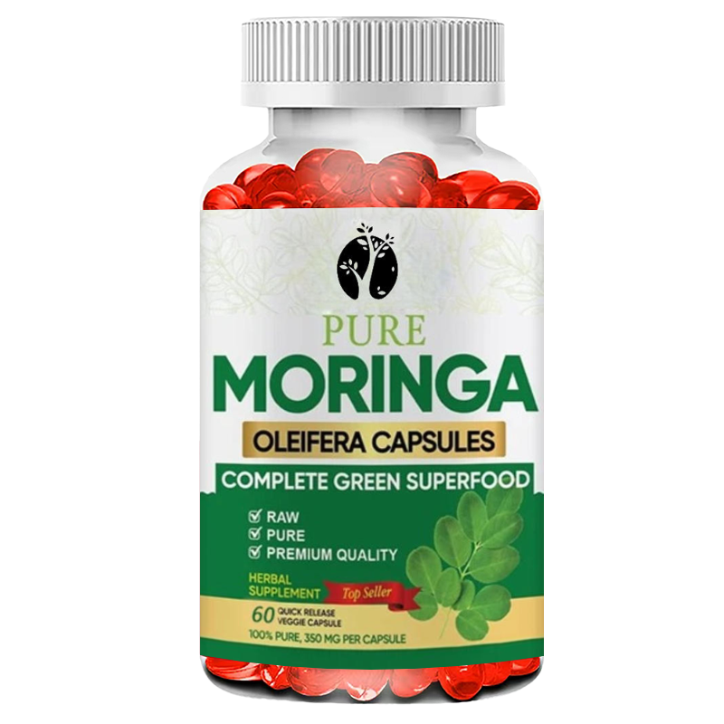 Moringa Capsules -60 Capsules  - đánh giá và giá Moringa Leaf Powder