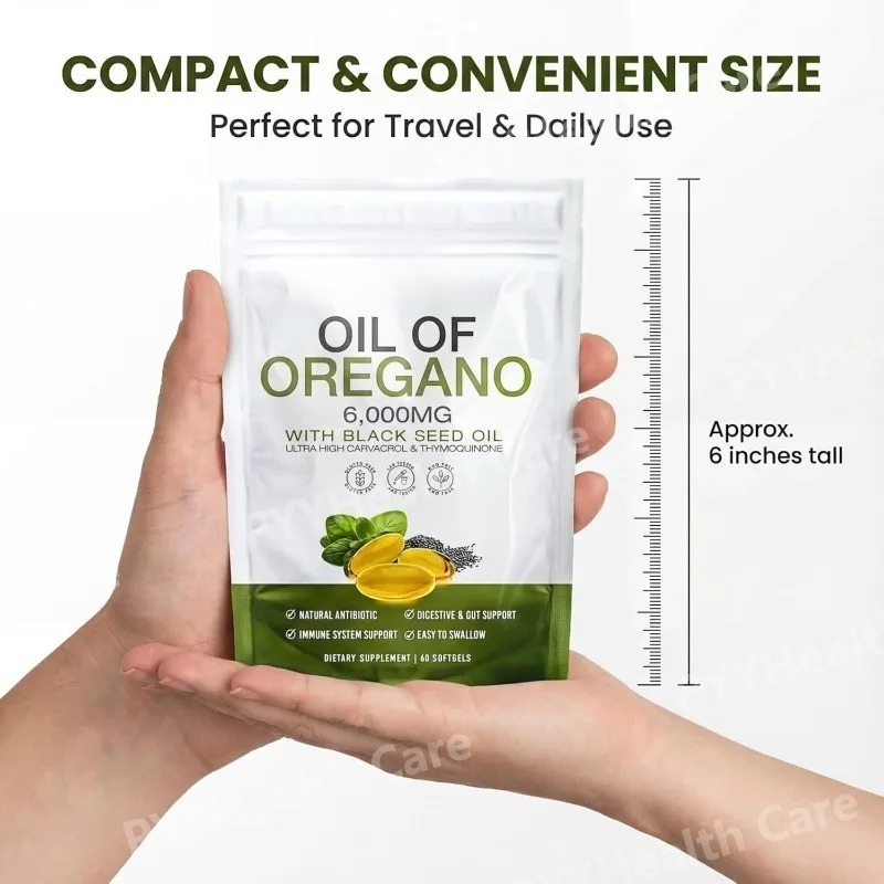 Oregano Oil with Black Seed Oi - đánh giá và giá Herbal And Wellness
