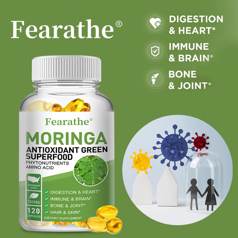 Organic Moringa 1000mg Capsule - đánh giá và giá Moringa Leaf Powder