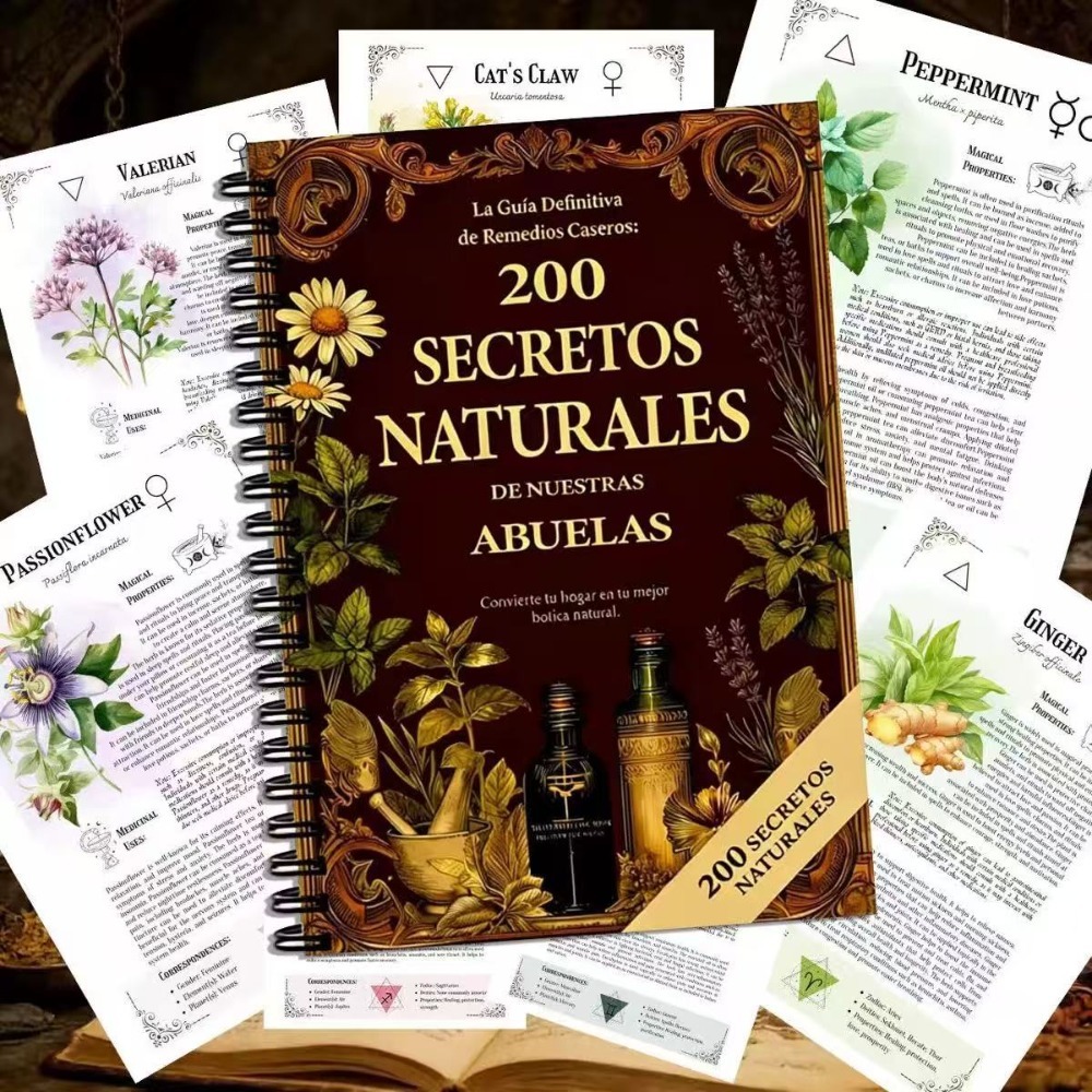 200 Natural Secrets A5 Spanish - đánh giá và giá Herbal And Wellness